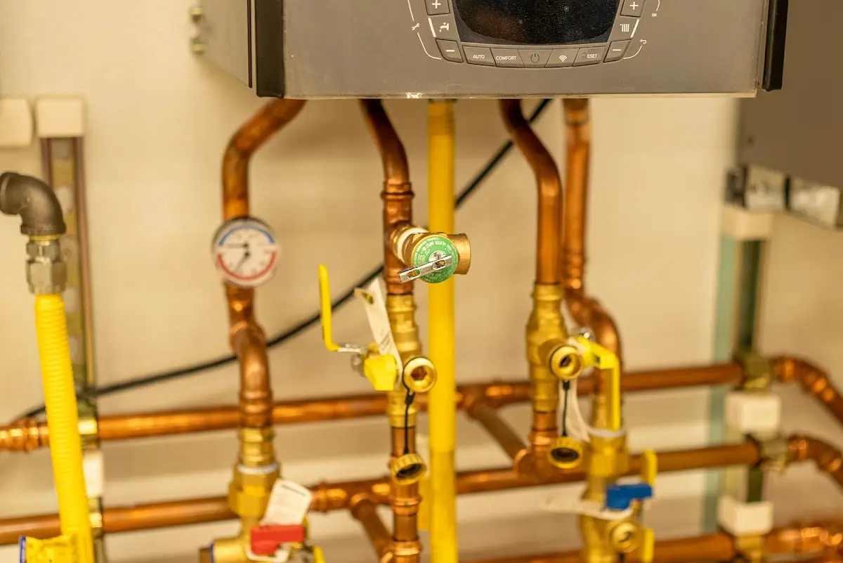 Licensed technician providing Backflow Prevention for a homeowner in Harrisville