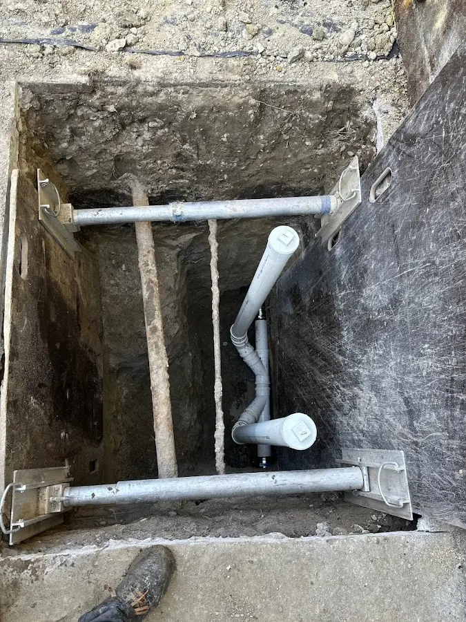 Experienced plumber completing Gas Line Repair work in Harrisville